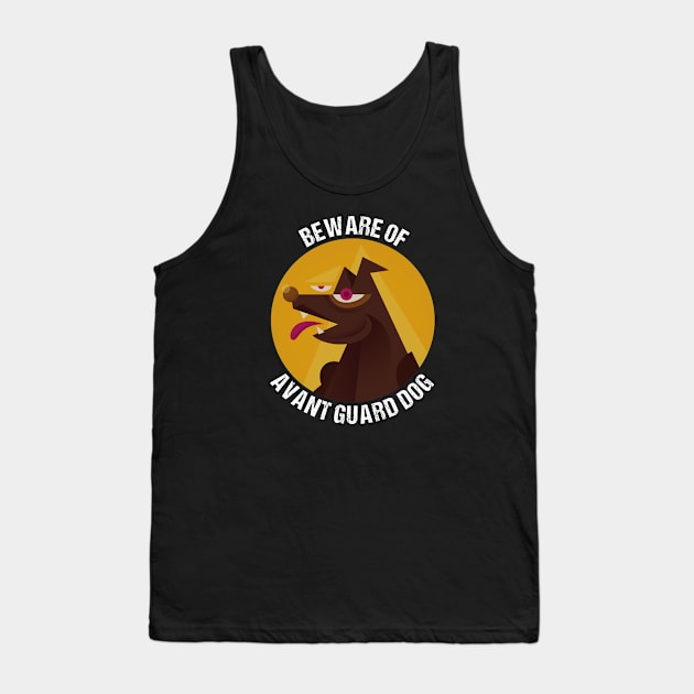 Avant Guard Dog Tank Top by jplanet